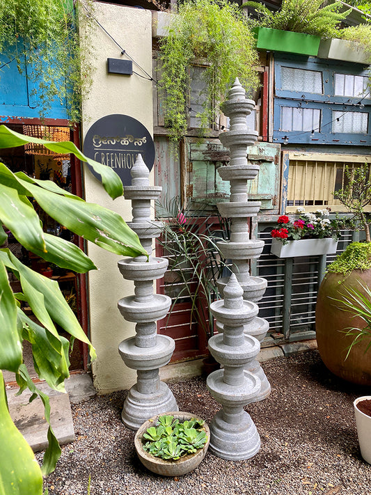 Granite Temple Lamp - 7 / 5 / 3 Layer