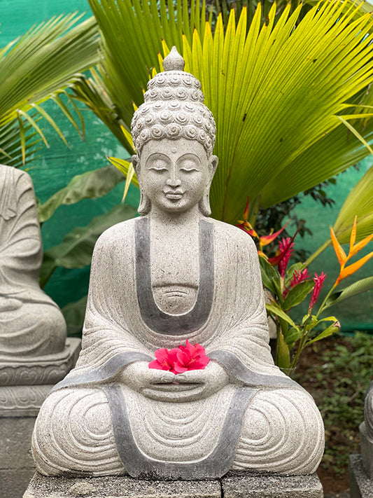Granite Buddha Statue - 3 ft