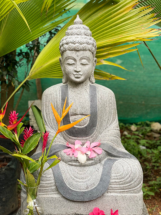Granite Buddha Statue - 3 ft