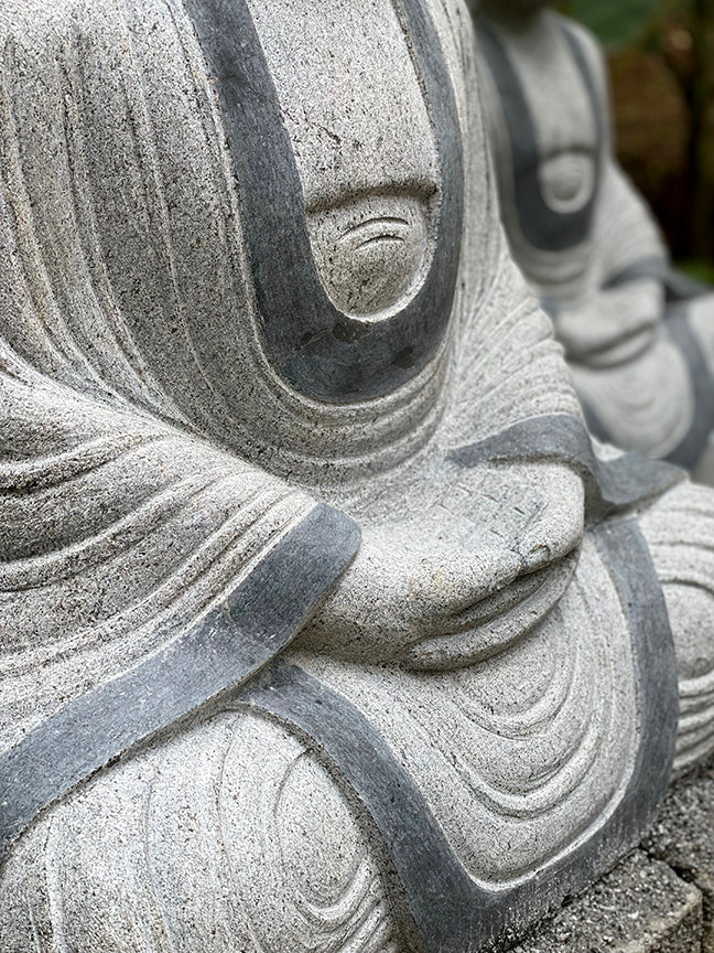 Granite Buddha Statue - 3 ft