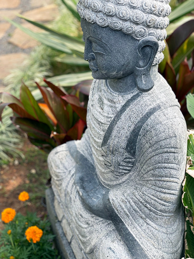 Granite Buddha Statue - 3.5 ft