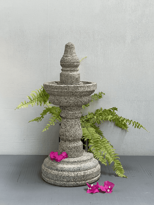 Granite Temple Lamp / ದೀಪ - Small