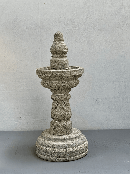 Granite Temple Lamp / ದೀಪ - Small