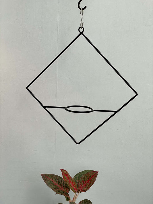 Metal Pot Hanger - Diamond