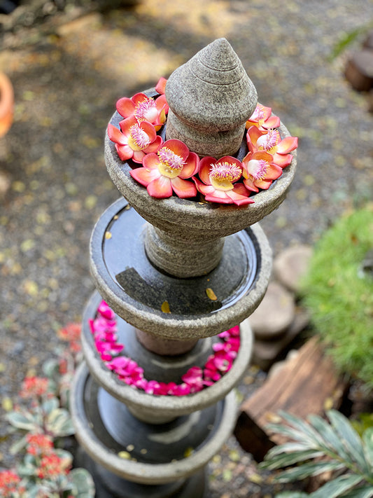 Granite Temple Lamp - 7 / 5 / 3 Layer