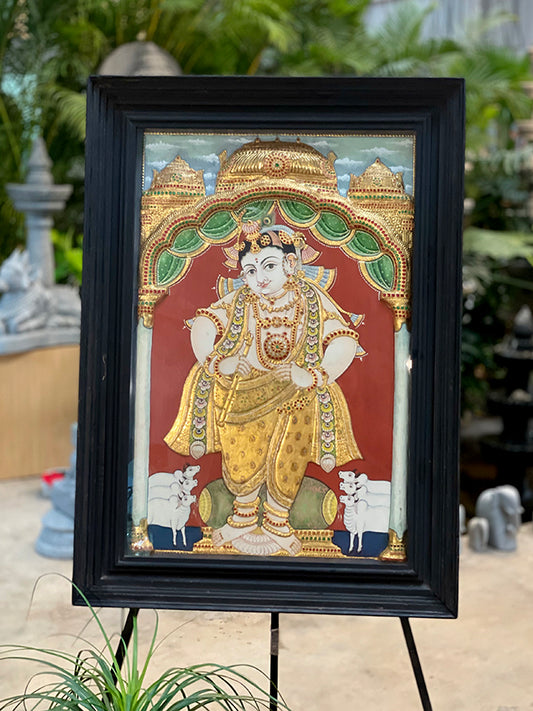 Tanjore Painting - Krishna ಕೃಷ್ಣ