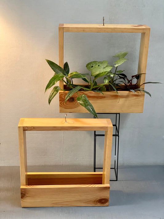 Square Wooden Planter