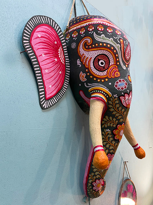 Elephant Head Wall Hanging