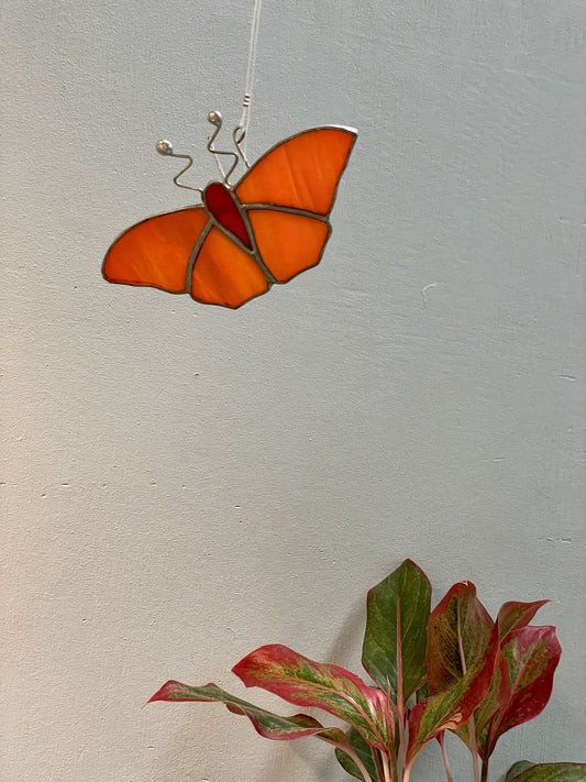 Stained Glass Suncatcher - Moth