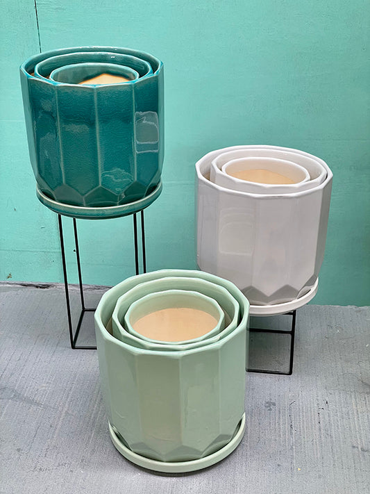 Ceramic Pot Set of Three